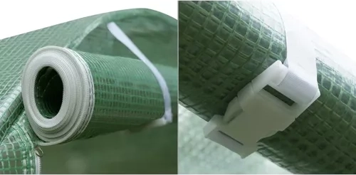 Patogūs įėjimai su užtrauktukais ir lengvas susukimas