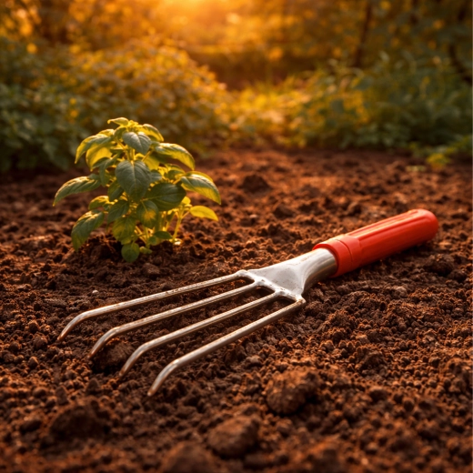 Ideal for beds, planters, and working between plants