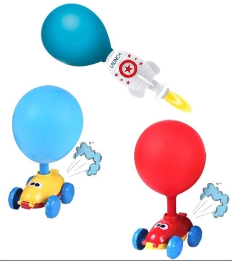 Balloon-powered drive without batteries