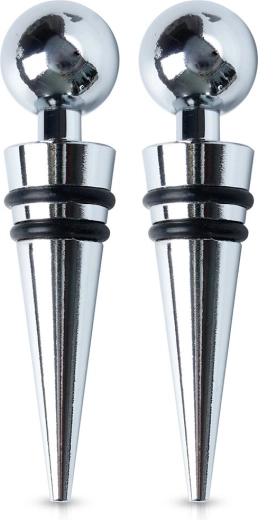 Plieniniai vyno kamščiai 9 cm – 2 vnt. rinkinys