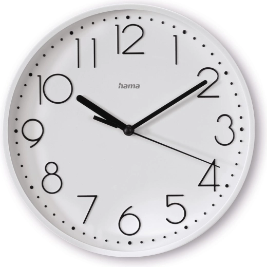 Wall Clock Hama Salina 22cm White