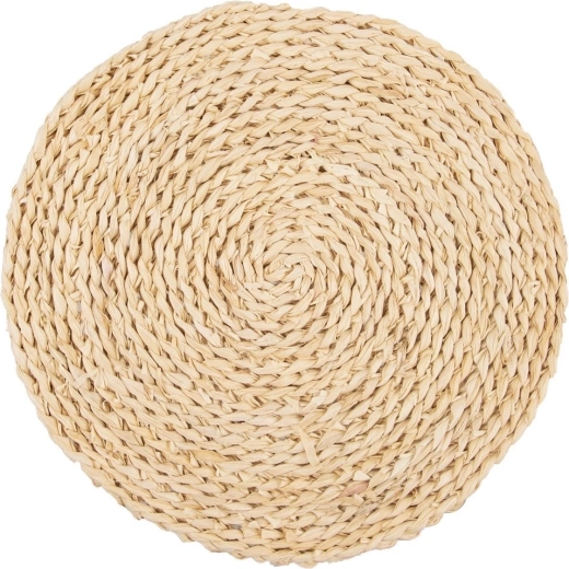 Natūrali apvali stalo servetėlė 35 cm