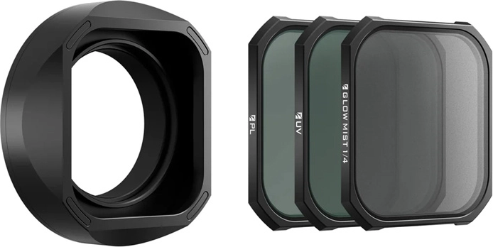 Lens hood with magnetic filters for FUJI XF 23mm F2.8 (black) – Freewell