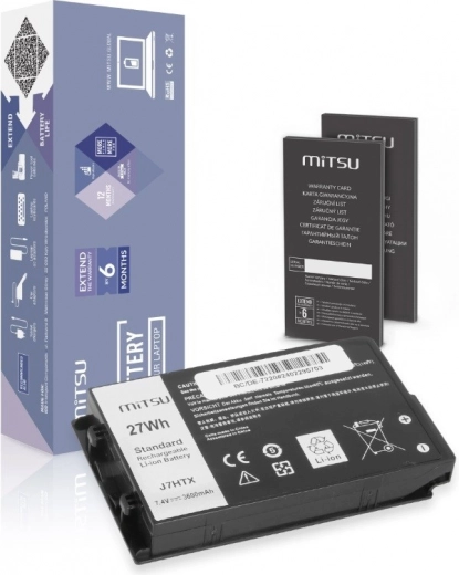 Mitsu Battery for Dell Latitude 12 Rugged 7202, 7212 and 7220