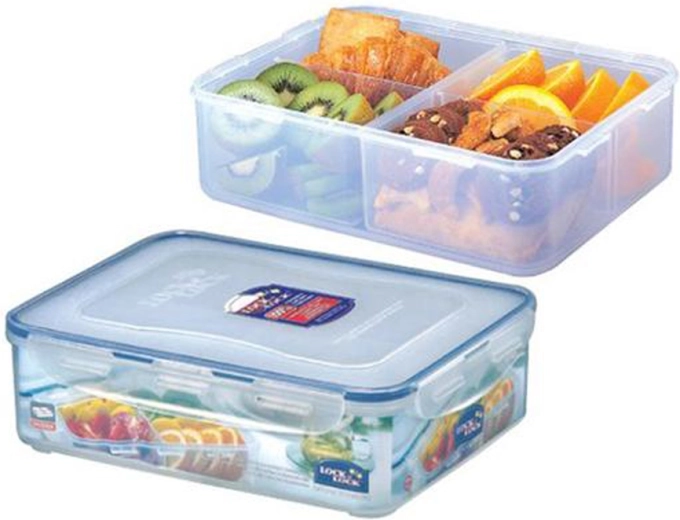 Food container with 4 compartments 3.9 l LOCK