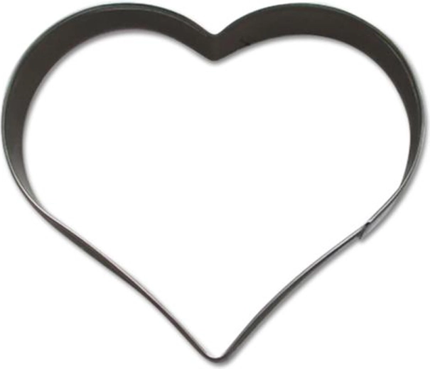 Stainless steel cookie cutters – heart 5–6 cm