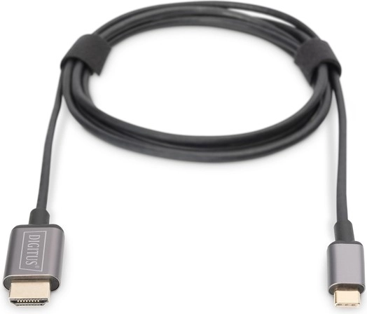 Adapter Cable HDMI 4K 30Hz to USB Type C 3.1 Black 1.8m
