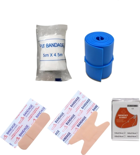 Basic first aid and emergency accessories