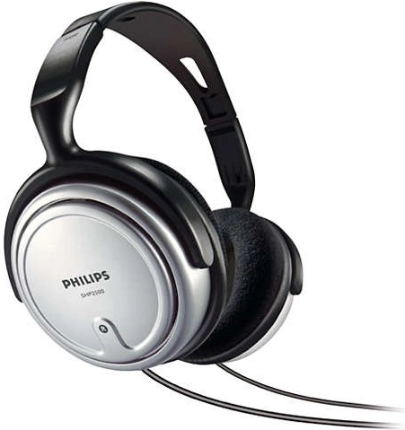 Laidinės ant ausų uždedamos ausinės PHILIPS SHP2500 televizoriui ir Hi‑Fi