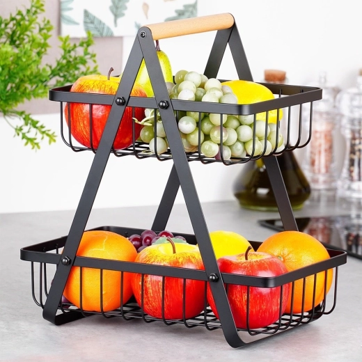 Two-tier design saves space