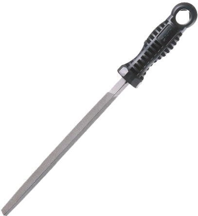 Triangular file PZT 250 mm, cross cut 2 (17 × 17 mm)