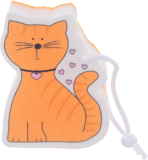 Cat-shaped washing sponge Micka