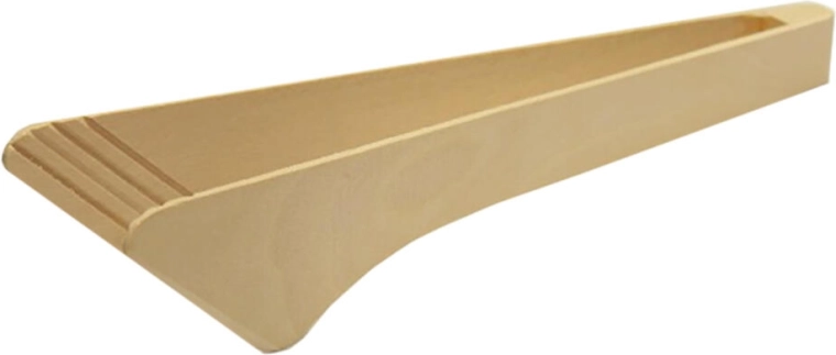 Plačios buko medienos virtuvinės žnyplės 30 cm