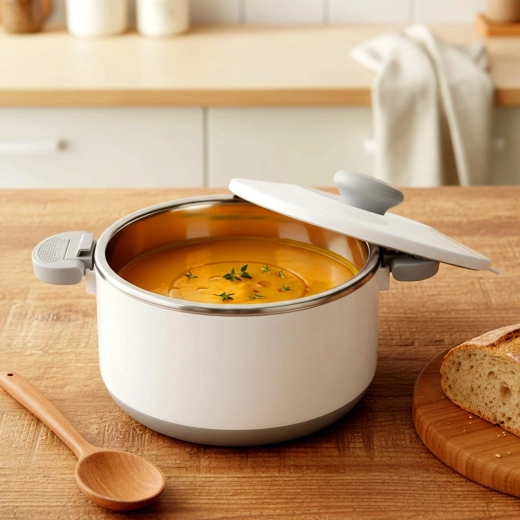 Keeps food hot and cold