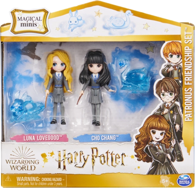 Magical Minis Wizarding World dvigubas rinkinys patronus – Luna Lovegood ir Cho Chang