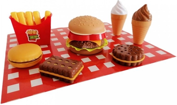 Fast Food Food Set