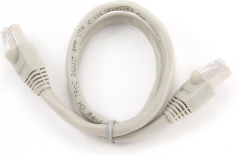 UTP Cat6 patch kabelis 0,5 m pilkas