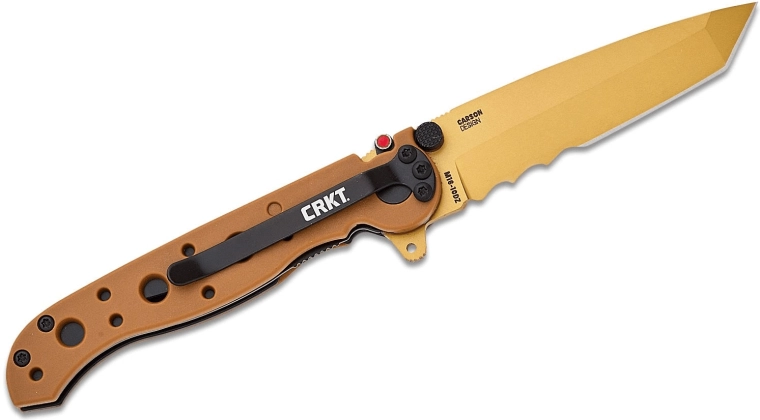 Veff serrations for cutting ropes and straps