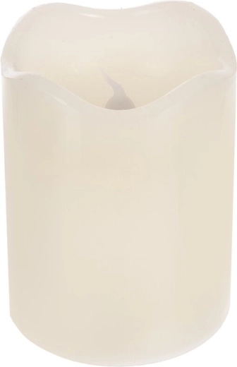 Decorative LED wax candle with timer