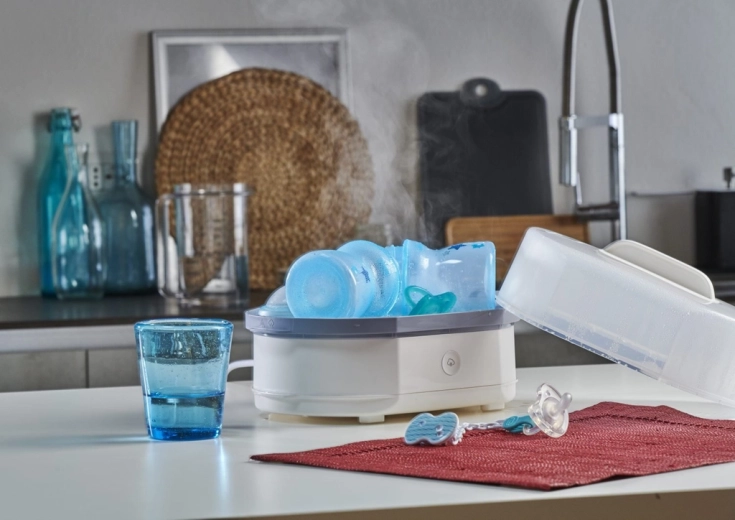 Sterilizacija garais per 5 minutes be chemikalų