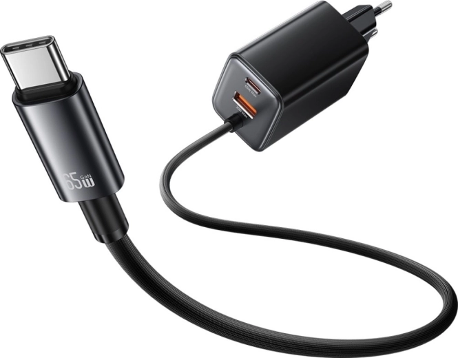 Integrated USB‑C cable for maximum convenience