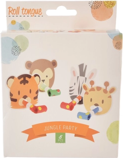 Jungle Party Blowouts, 8 pcs