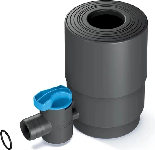 Accessory set for rainwater tanks, light basalt