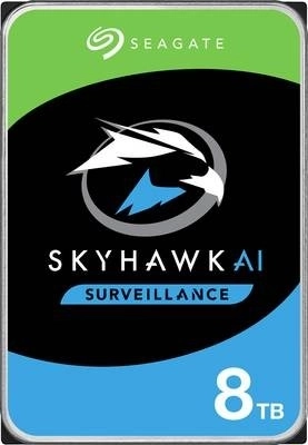 SkyHawkAI 8TB 3.5-inch hard drive with 256 MB ST8000VE001