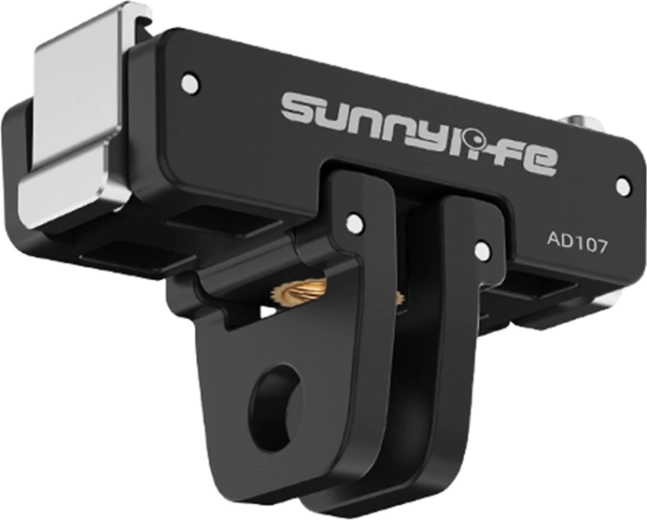 Sunnylife dvipusis greito atlaisvinimo montavimo adapteris 1/4" skirtas Osmo Nano ir Action 6