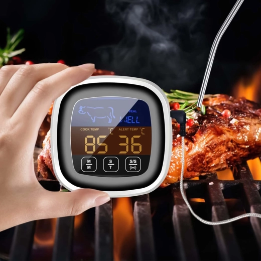 Tikslus temperatūros matavimas kepant ir grilinant