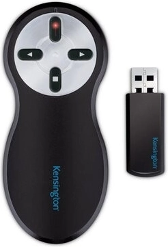 Wireless presenter with red laser