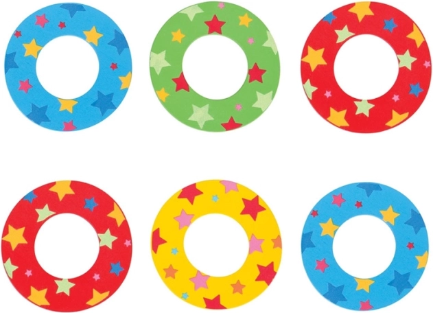 Bigjigs Toys Wooden Letter with Stars - O