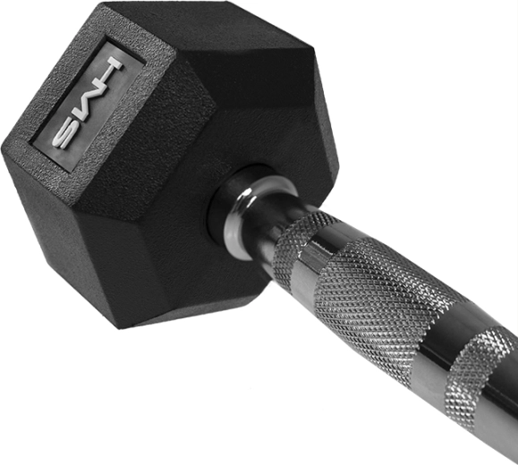 Knurled chrome handle