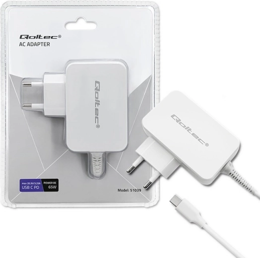 Network adapter USB-C 65 W Power Delivery White