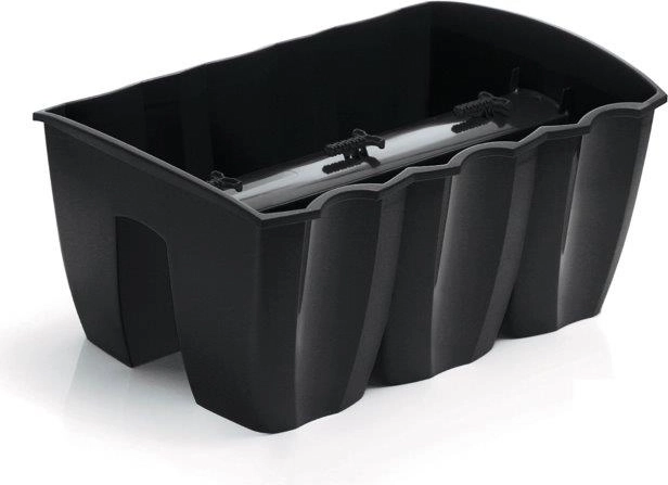 Balkono turėklų lovelis Crown 39,3 cm, antracito spalvos