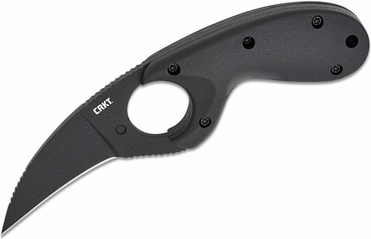 CRKT Bear Claw Black outdoor knife with sheath