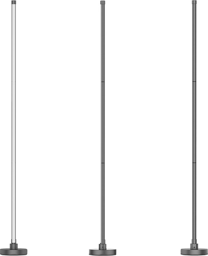 Adjustable height thanks to segments