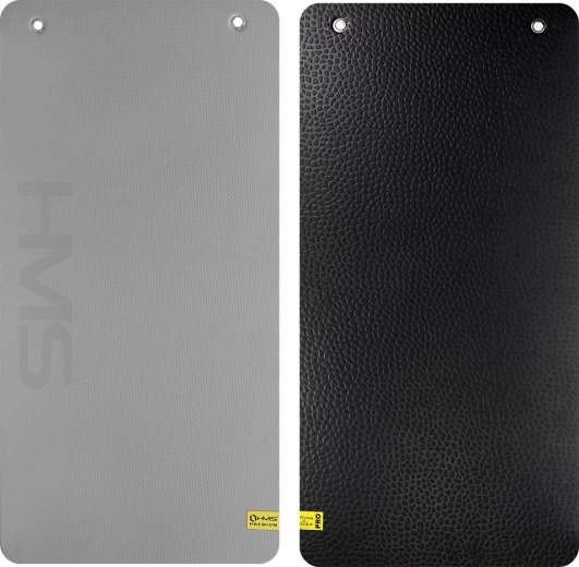 Studio mat with eyelets HMS Premium MFK01, grey