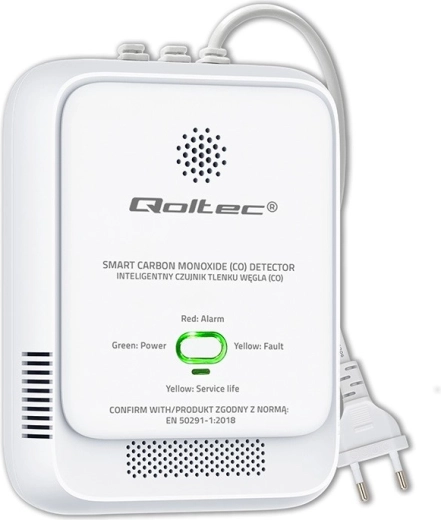 Carbon Monoxide Detector with 85 dB Alarm and LED