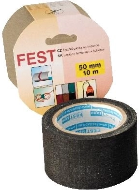 Tekstilinė kiliminė juosta 50 mm × 10 m FEST TAPE, spalvų mišinys
