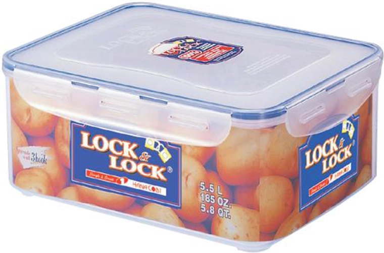 Maisto dėžutė Lock stačiakampė 5,5 l