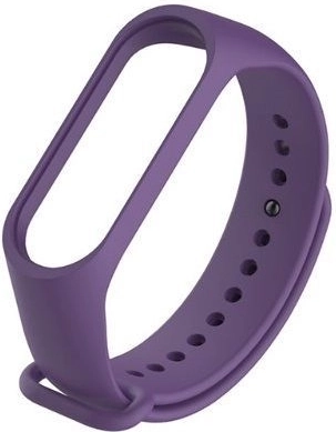 Silicone strap for Xiaomi Mi Band 5 / Xiaomi Mi Band 6 - purple