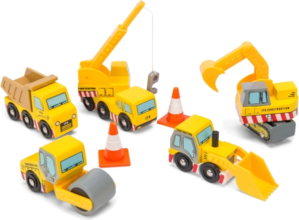 Le Toy Van statybinių mašinų rinkinys