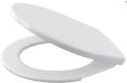 Antibacterial WC seat A60, white
