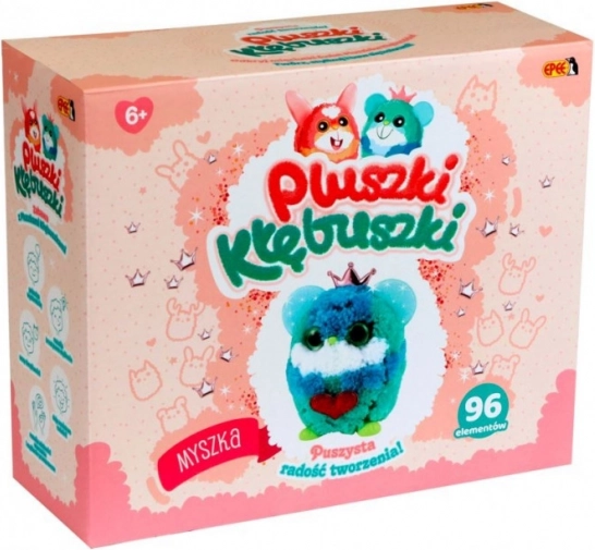 Creative Kulihrášci Plushies Set - Mouse