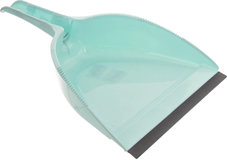Šiukšlių semtuvėlis iš UH plastiko su gumine briauna Dust mix
