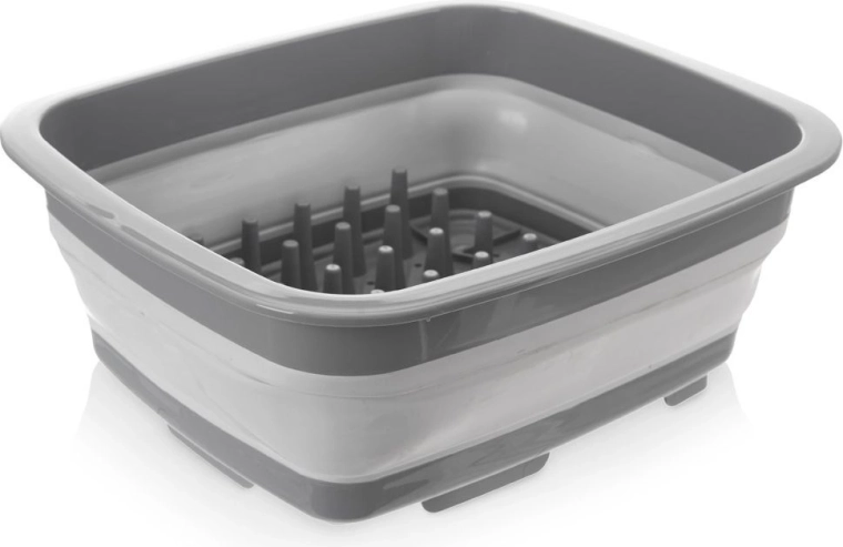 Foldable Silicone Dish Drainer 37 × 31.5 × 14.5 cm