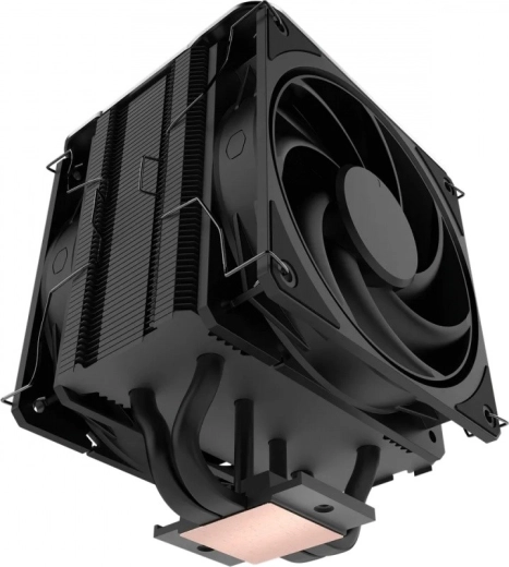 Elegant black design with top cover