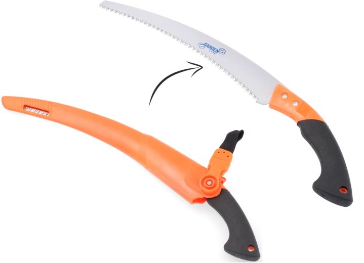Safe carrying thanks to the protective sheath