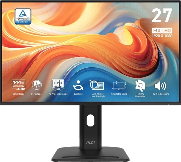 MSI PRO 27" Monitor Full HD 144 Hz